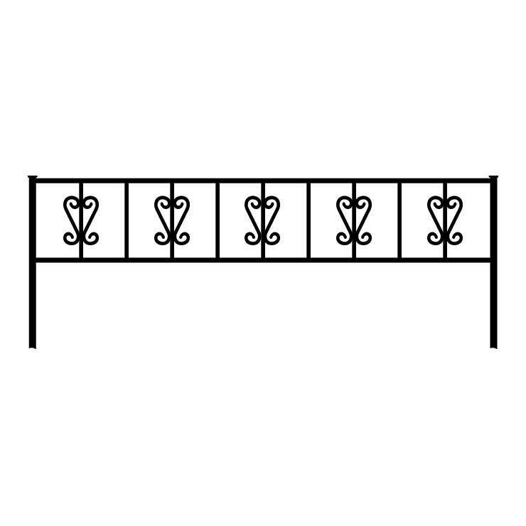 Металлические оградки, столы, скамейки в&nbsp;Салавате | Оградка №8