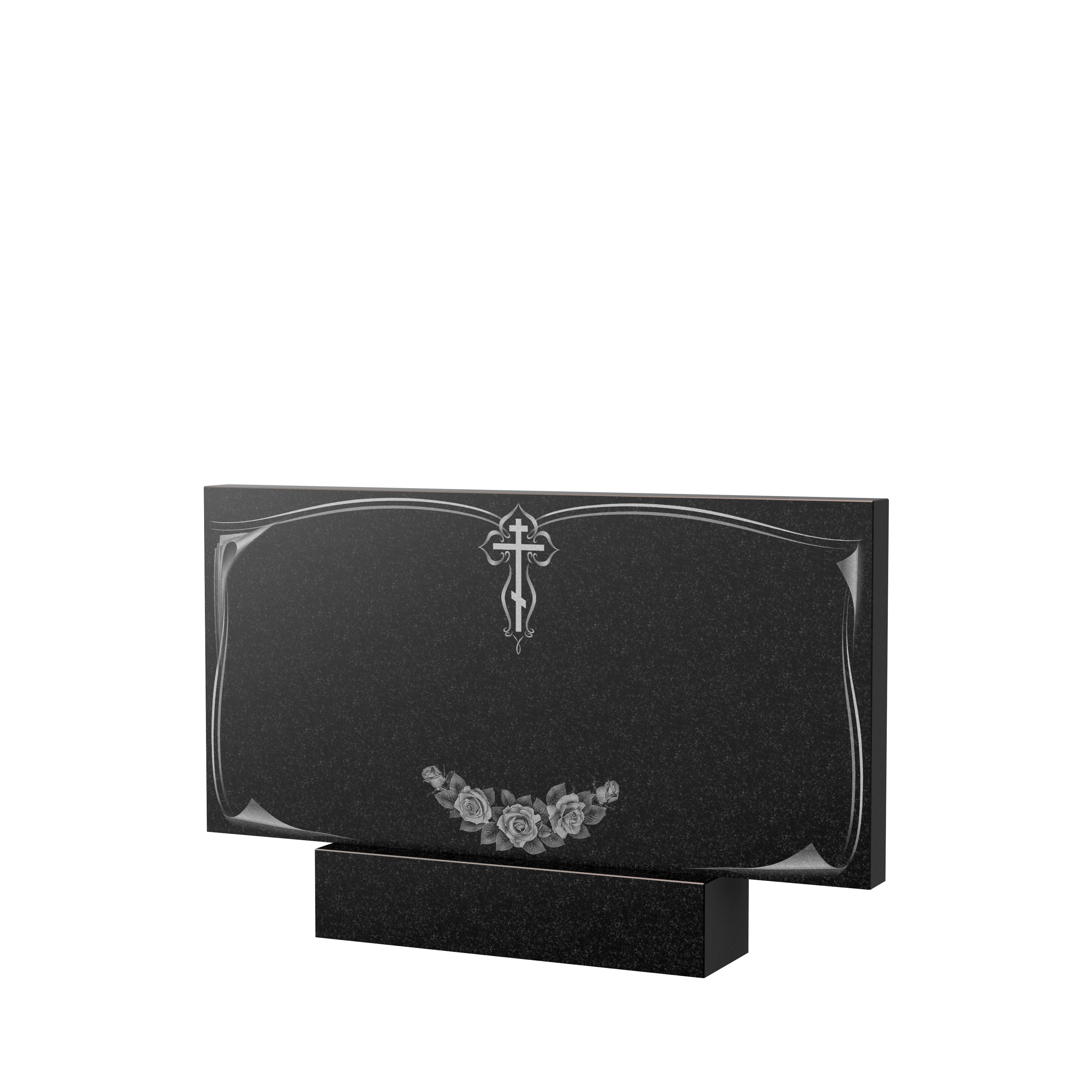 Художественное оформление памятника в&nbsp;Салавате | Художественное оформление на гранитную стелу, рисунок ГХО-001