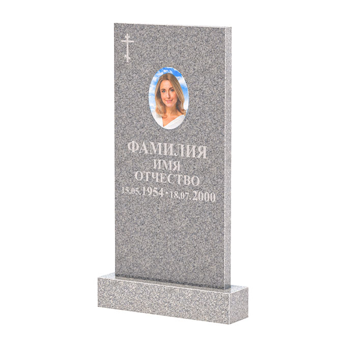 Памятники из цветного гранита в&nbsp;Салавате | Памятник из Сибирского гранита прямой