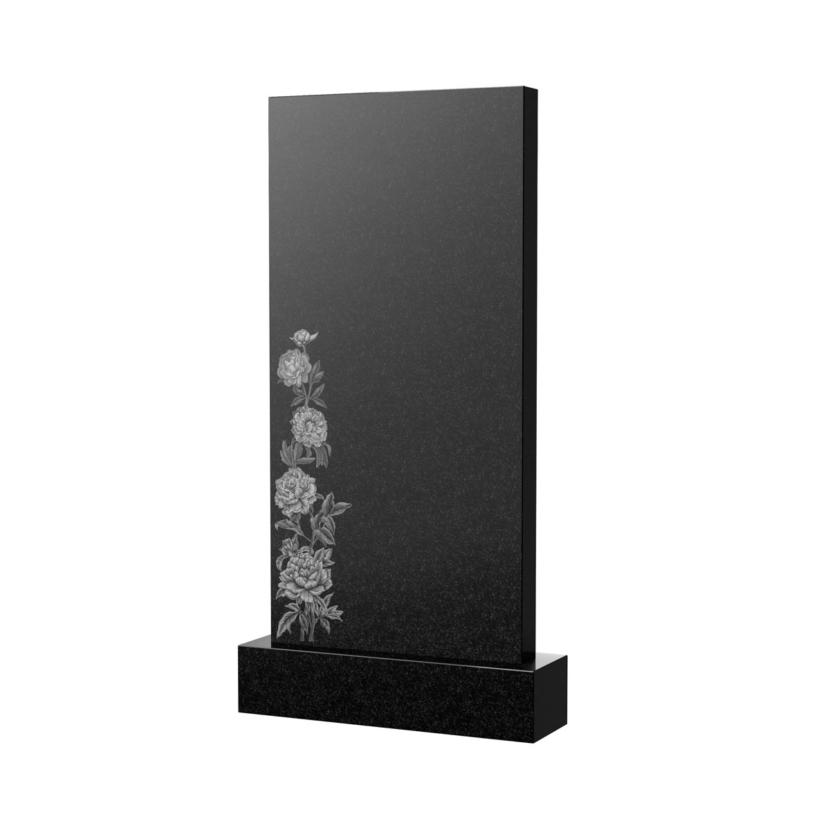 Художественное оформление памятника в&nbsp;Салавате | Художественное оформление на гранитную стелу, рисунок ВХО-059