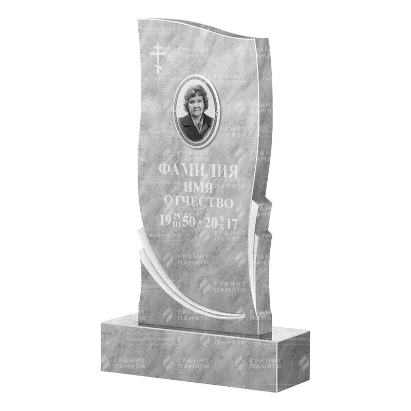 Памятники из мрамора в&nbsp;Салавате | Мраморный памятник ФМ-044