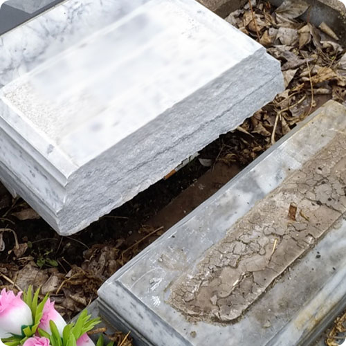 Аксессуары для благоустройства захоронений | Подготовка и монтаж старой стелы