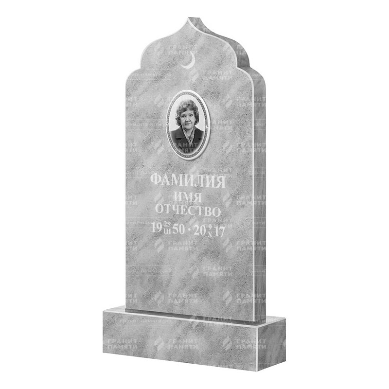Бюджетные памятники в&nbsp;Салавате | Мраморный памятник ФМ-037