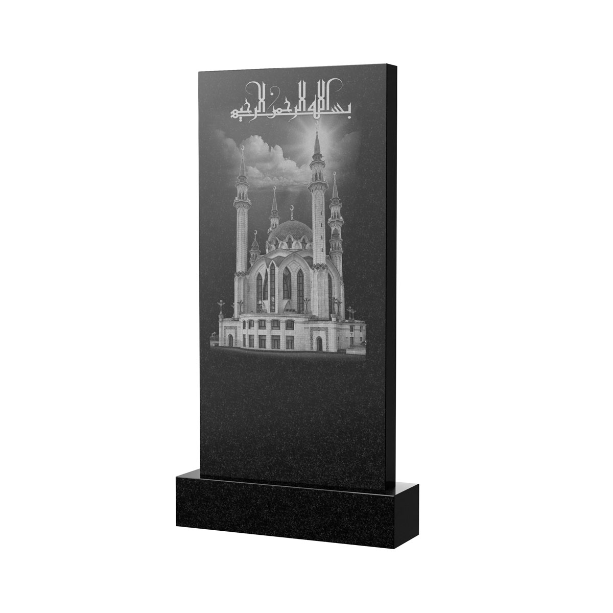 Художественное оформление памятника в&nbsp;Салавате | Художественное оформление на гранитную стелу, рисунок ВХО-047