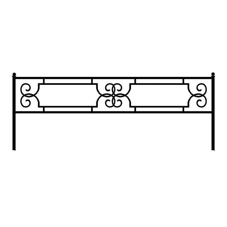 Кованые изделия в&nbsp;Салавате | Кованая оградка ОГ.004