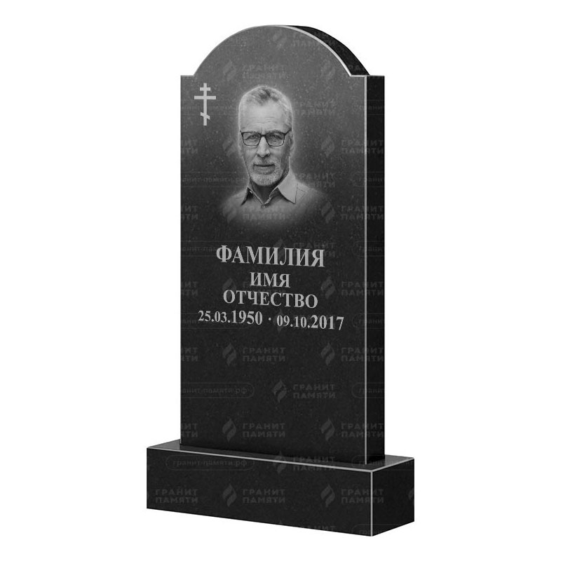 Памятники из гранита вертикальные в&nbsp;Салавате | Гранитный памятник ФГ-011