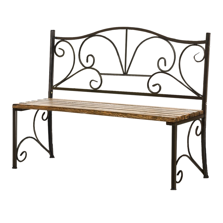 Кованые изделия в&nbsp;Салавате | Кованая скамейка СТ.004