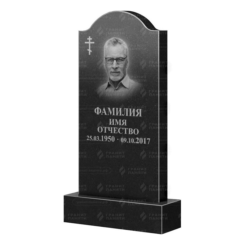 Памятники из гранита вертикальные в&nbsp;Салавате | Гранитный памятник ФГ-012