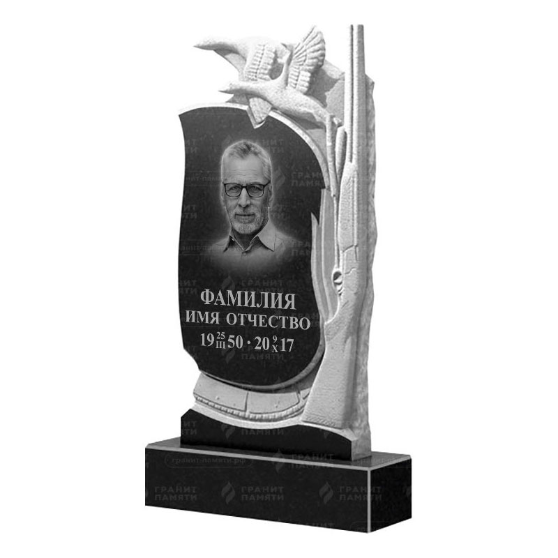 Памятники из гранита резные в&nbsp;Салавате | Гранитный памятник ФГ-122
