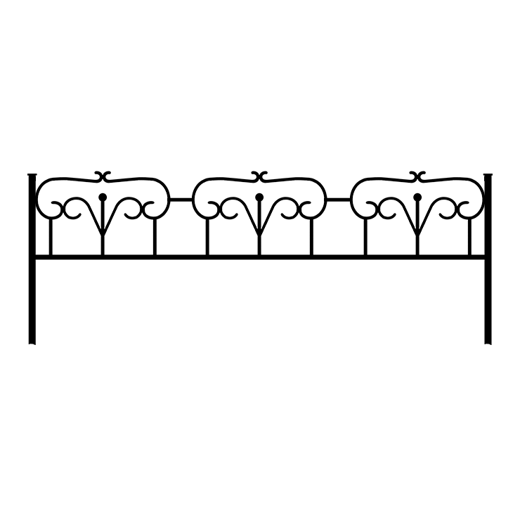 Металлические оградки, столы, скамейки в&nbsp;Салавате | Оградка №2