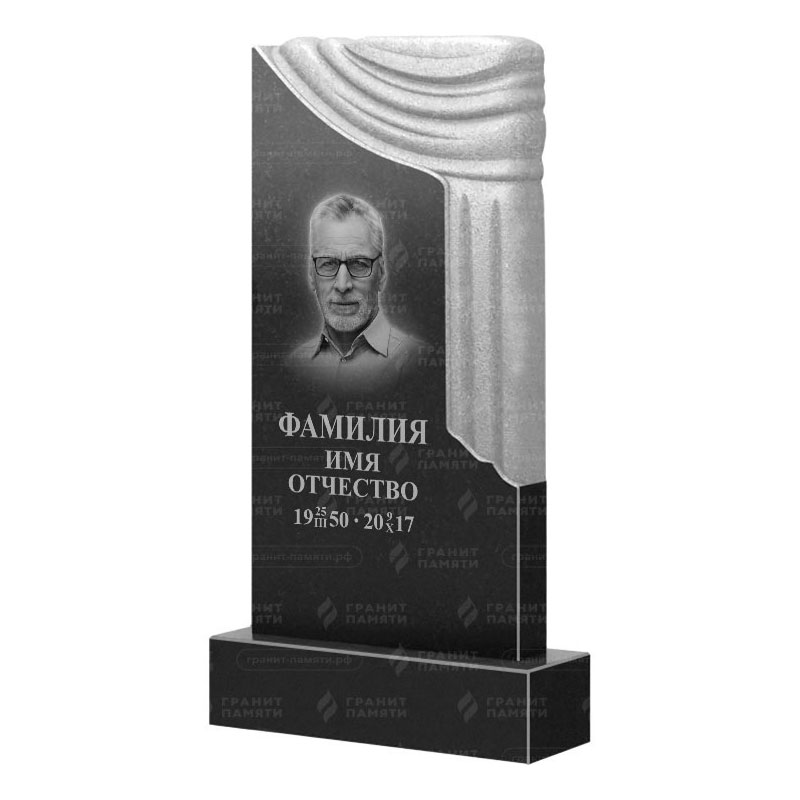 Памятники из гранита резные в&nbsp;Салавате | Гранитный памятник ФГ-121