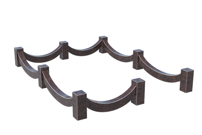 Цоколи на могилу в&nbsp;Салавате | Цоколь на могилу №0025