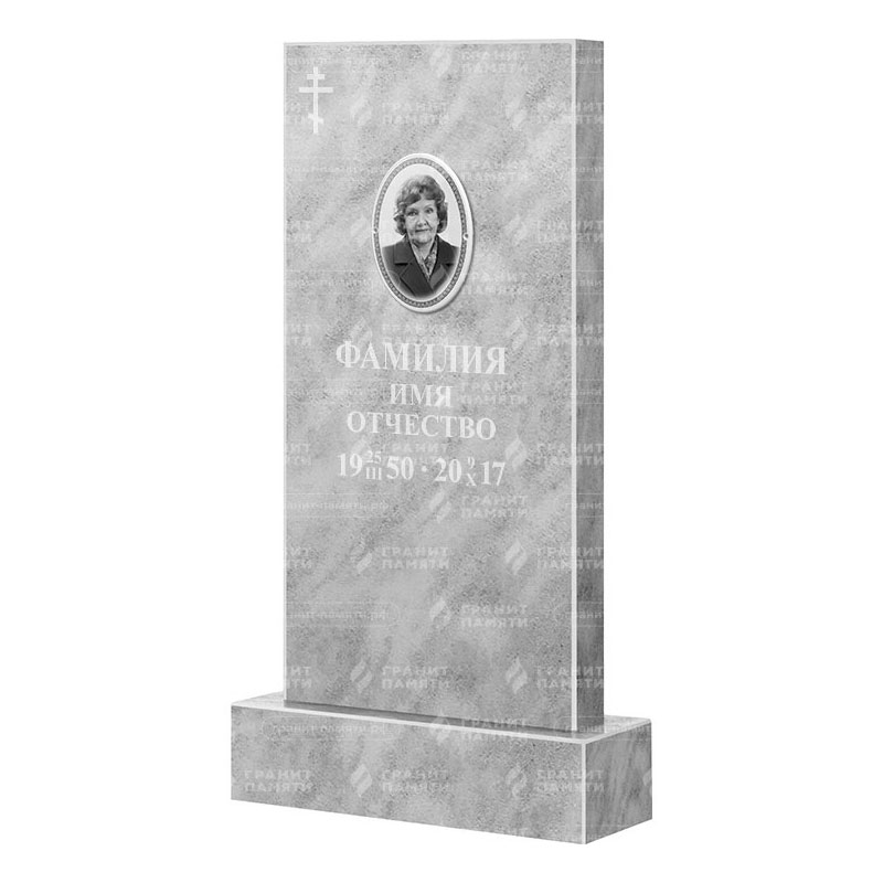 Памятники из мрамора в&nbsp;Салавате | Мраморный памятник, прямой