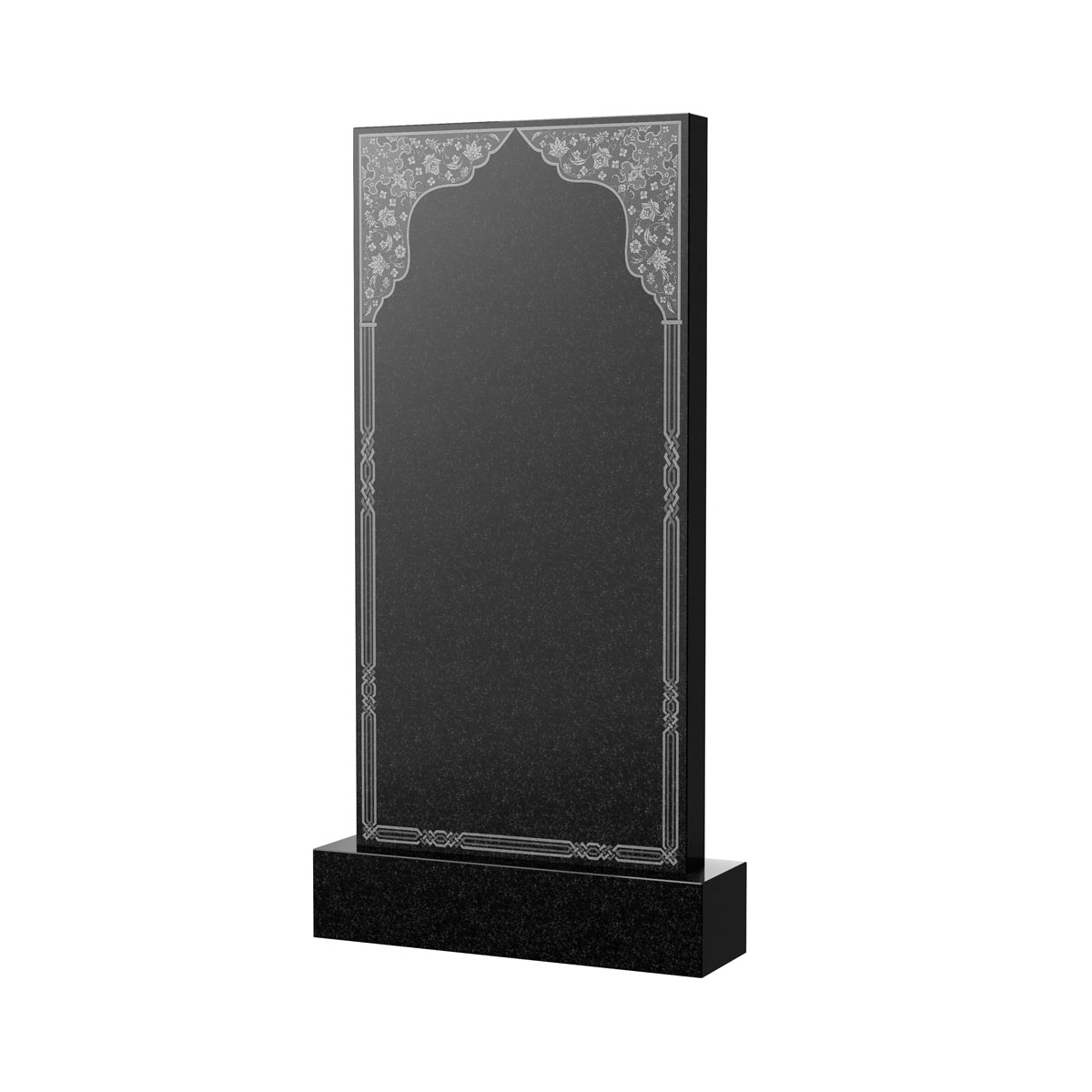 Художественное оформление памятника в&nbsp;Салавате | Художественное оформление на гранитную стелу, рисунок ВХО-042