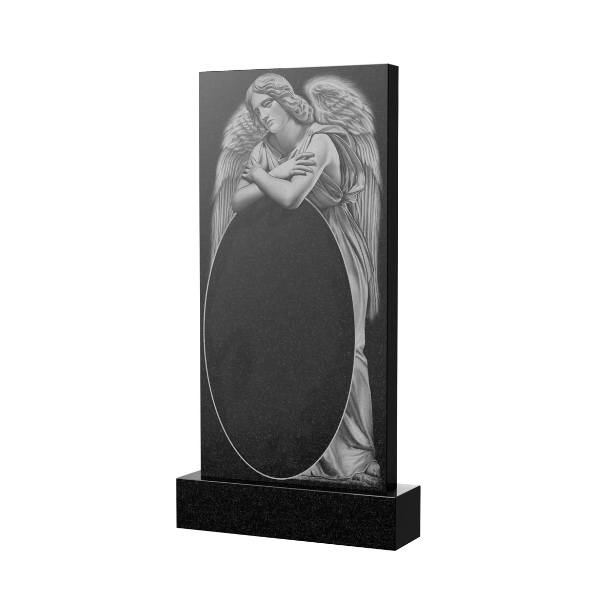 Художественное оформление памятника в&nbsp;Салавате | Художественное оформление на гранитную стелу, рисунок ВХО-016