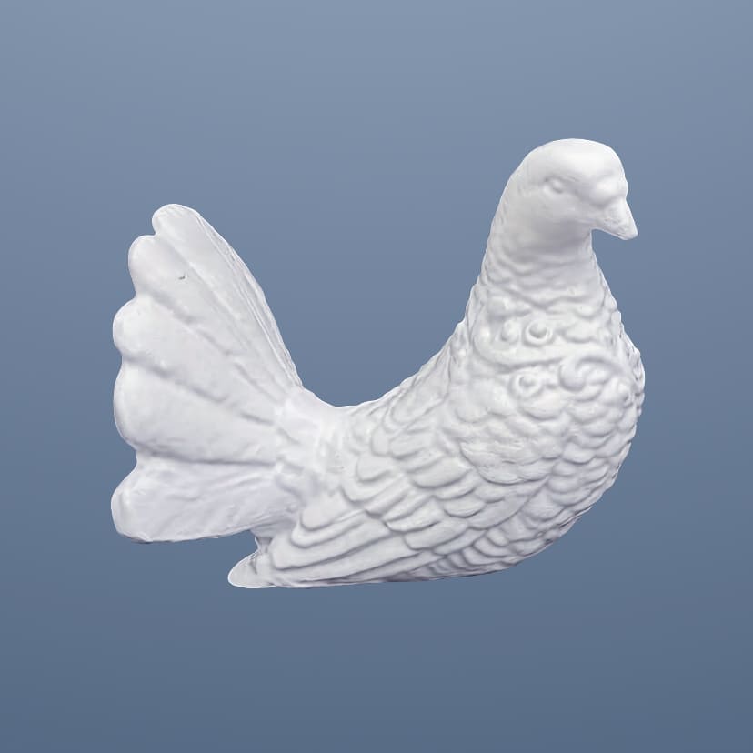 Скульптуры из искусственного мрамора в Салавате | Голубь право