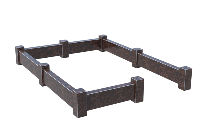 Цоколи на могилу в&nbsp;Салавате | Цоколь на могилу №0034