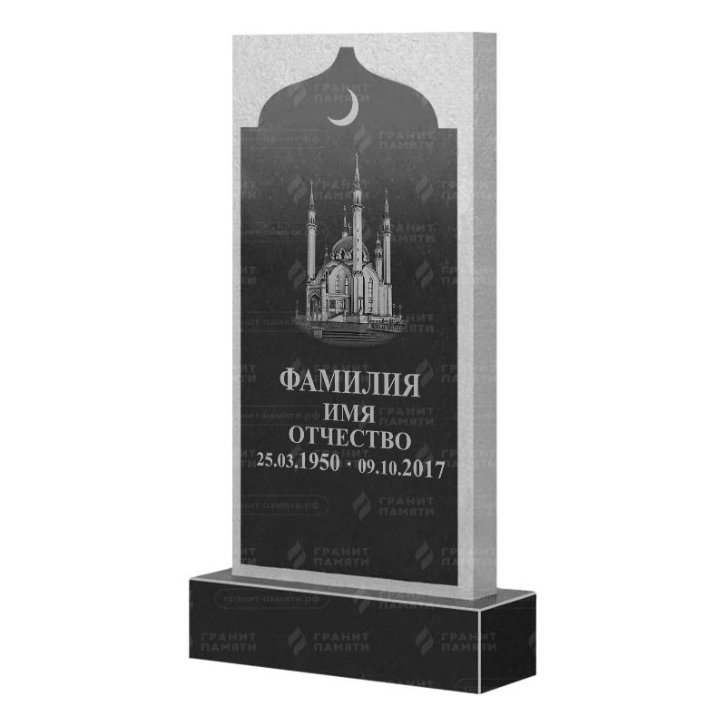 Мусульманские памятники на могилу в&nbsp;Салавате | Гранитный памятник ФГ-167
