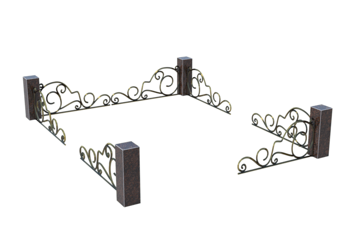 Цоколи на могилу в&nbsp;Салавате | Цоколь на могилу №0050