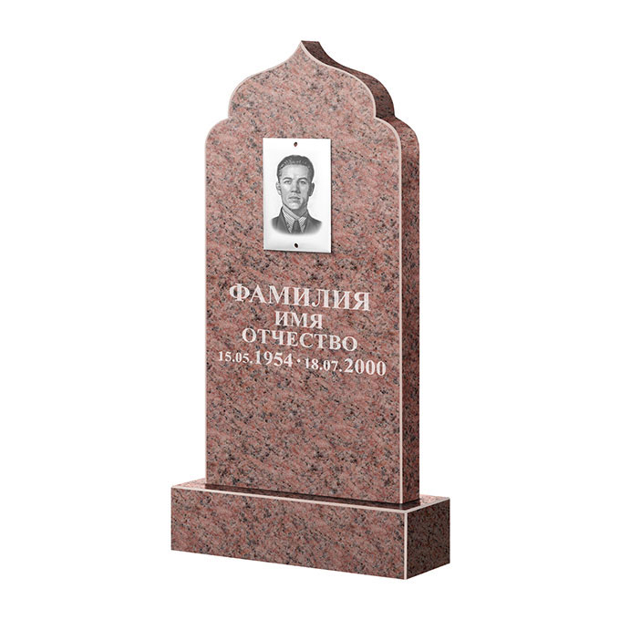 Гранитные памятники в&nbsp;Салавате | Памятник из гранита Розалия Pink ФГЦ-037