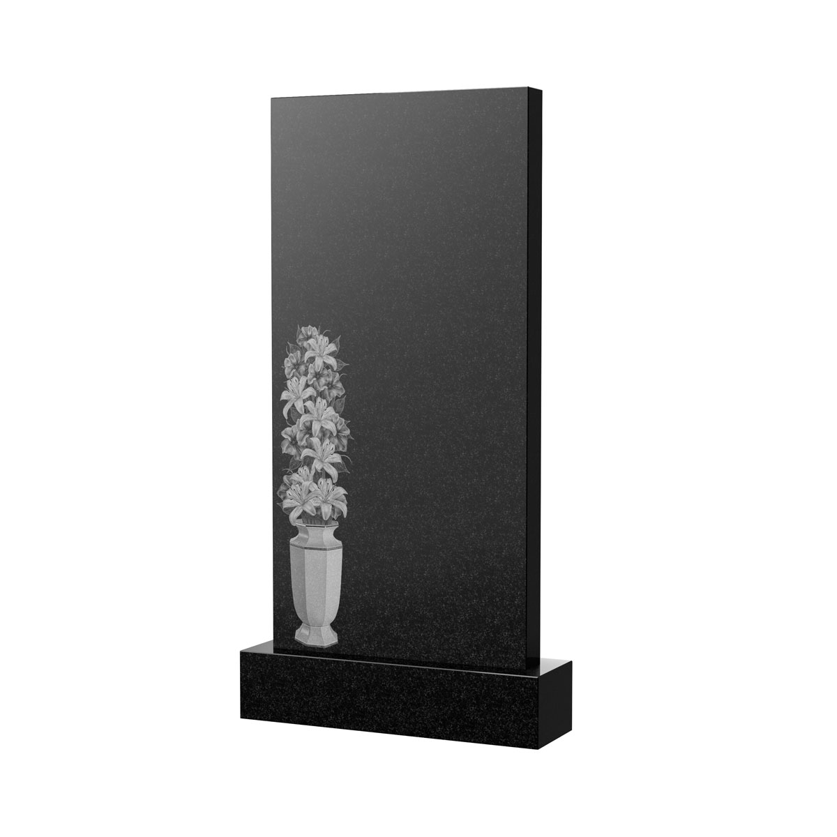 Художественное оформление памятника в&nbsp;Салавате | Художественное оформление на гранитную стелу, рисунок ВХО-057