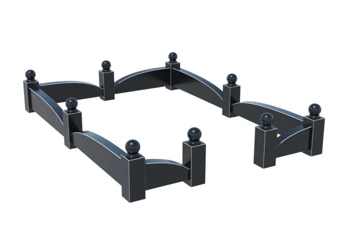 Цоколи на могилу в&nbsp;Салавате | Цоколь на могилу №0039