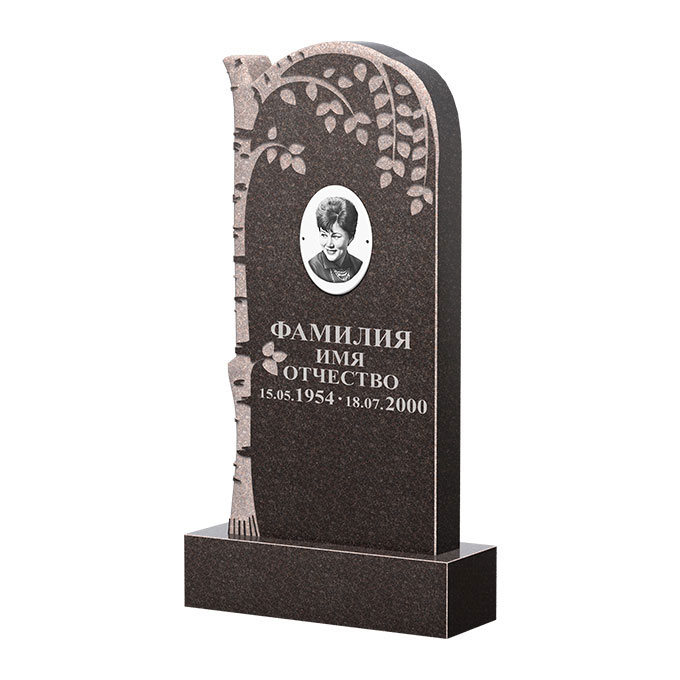 Гранитные памятники в&nbsp;Салавате | Памятник из гранита Карел Brown ФГЦ-091