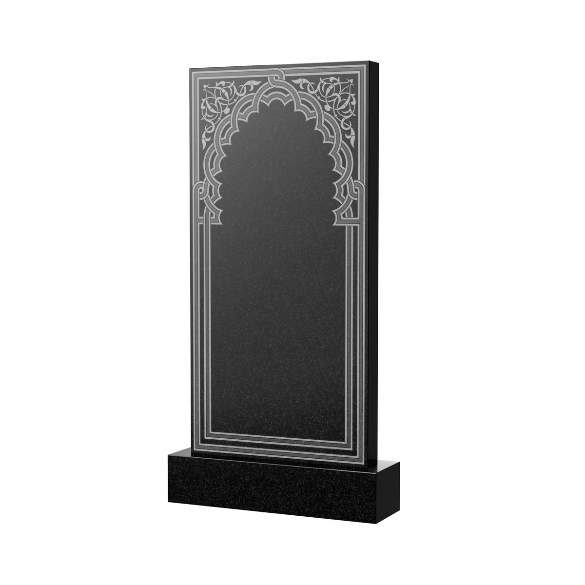 Художественное оформление памятника в&nbsp;Салавате | Художественное оформление на гранитную стелу, рисунок ВХО-045