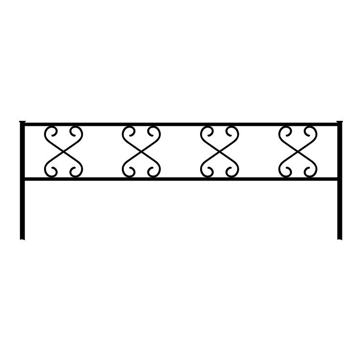 Металлические оградки, столы, скамейки в&nbsp;Салавате | Оградка №1