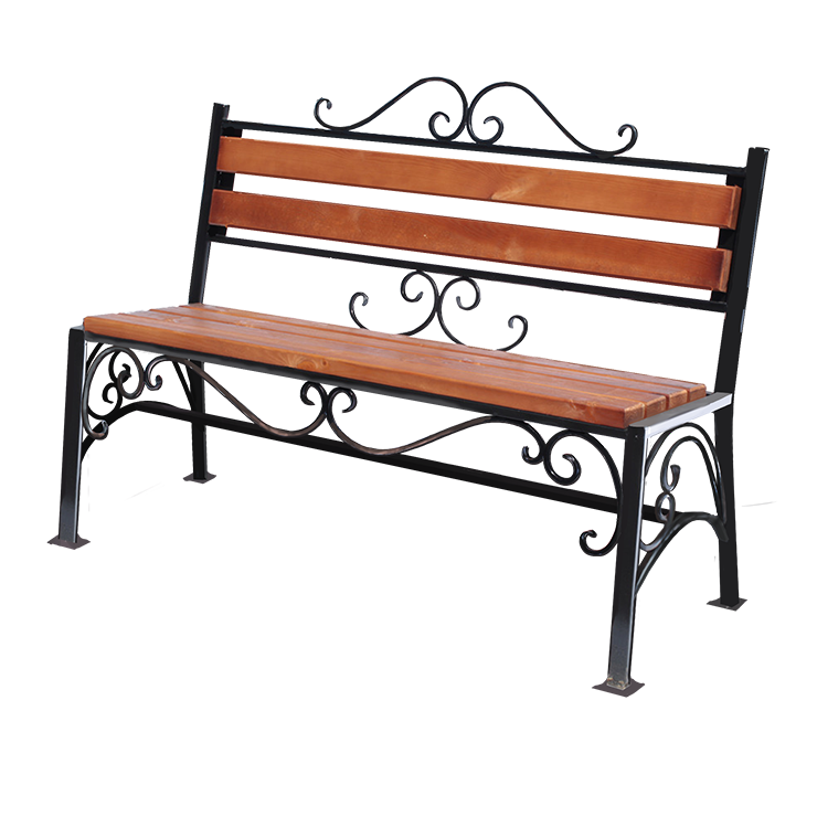 Кованые изделия в&nbsp;Салавате | Кованая скамейка СТ.006