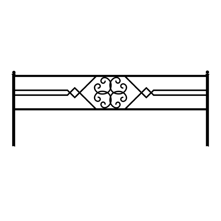Кованые изделия в&nbsp;Салавате | Кованая оградка ОГ.003