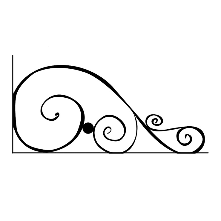 Кованые изделия в&nbsp;Салавате | Кованый уголок УГ.009