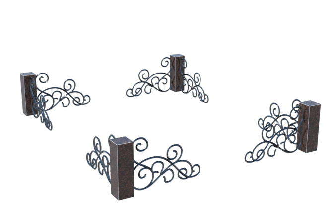 Цоколи на могилу в&nbsp;Салавате | Цоколь на могилу №0048